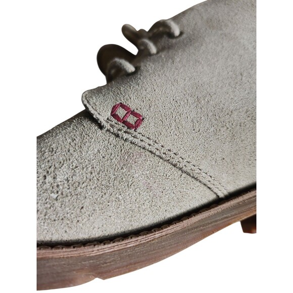 Ariat Henley Suede Ankle Boot Womens Size 8 Sand Beige Lace-Up Chukka Western - Picture 9 of 9